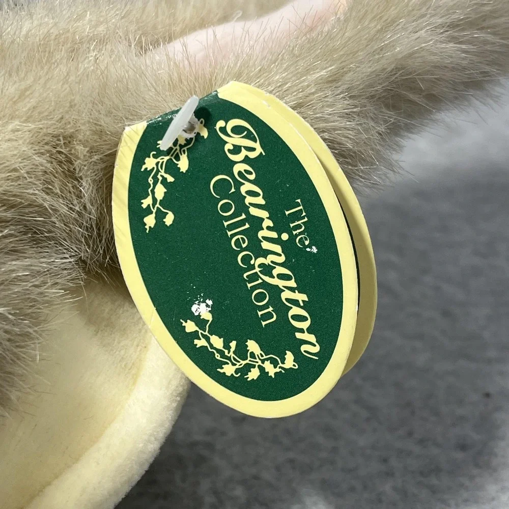 Vintage Bearington Collection Tulip Ducky Bunny Plush Basket Easter Limited 1077